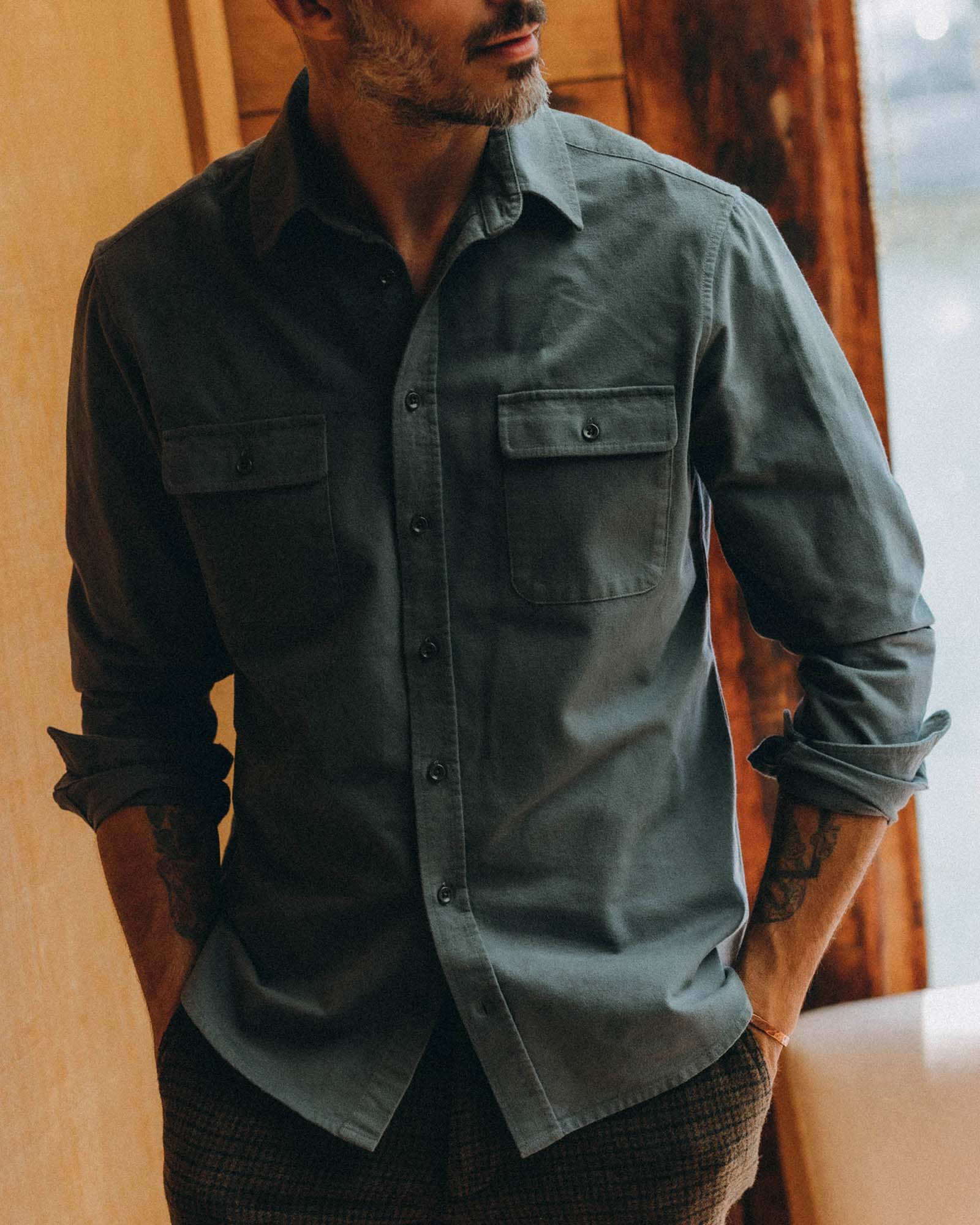 The Yosemite Shirt in Slate