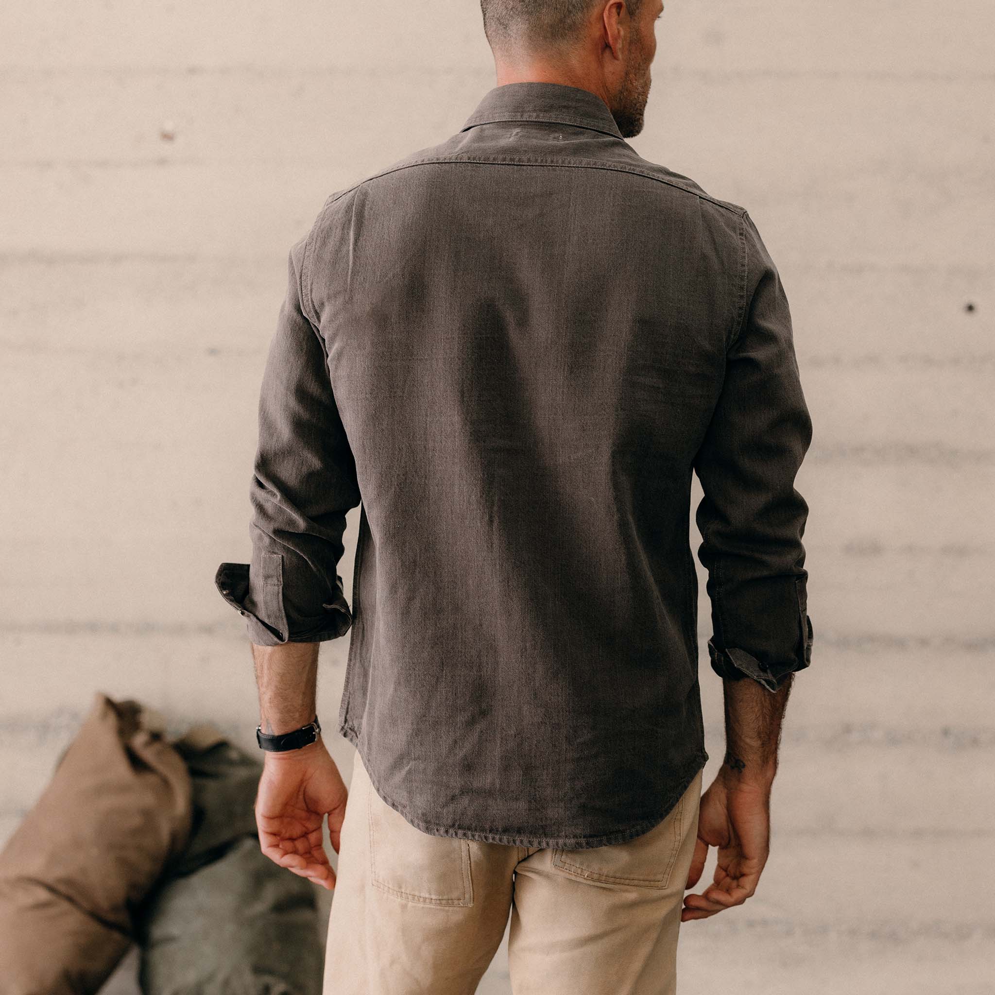 Selvedge Denim Utility Shirt B193