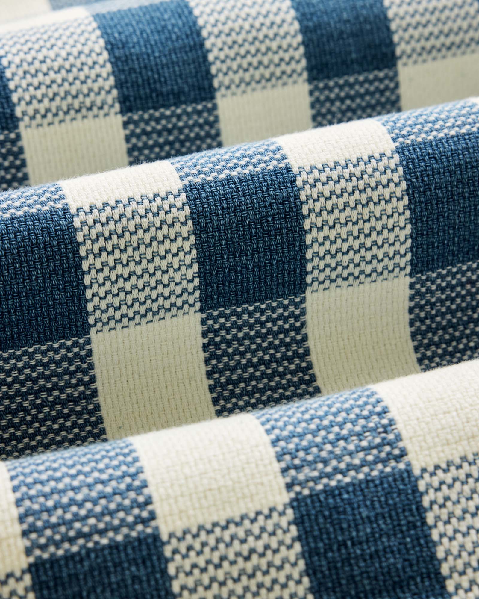 The Division Shirt in Washed Indigo Check