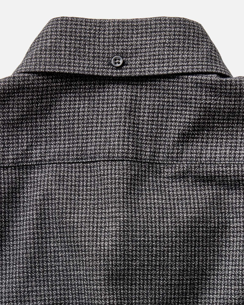 The Jack in Coal Jaspe Check Oxford
