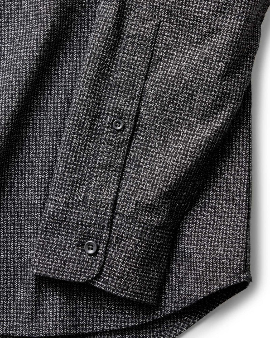 The Jack in Coal Jaspe Check Oxford