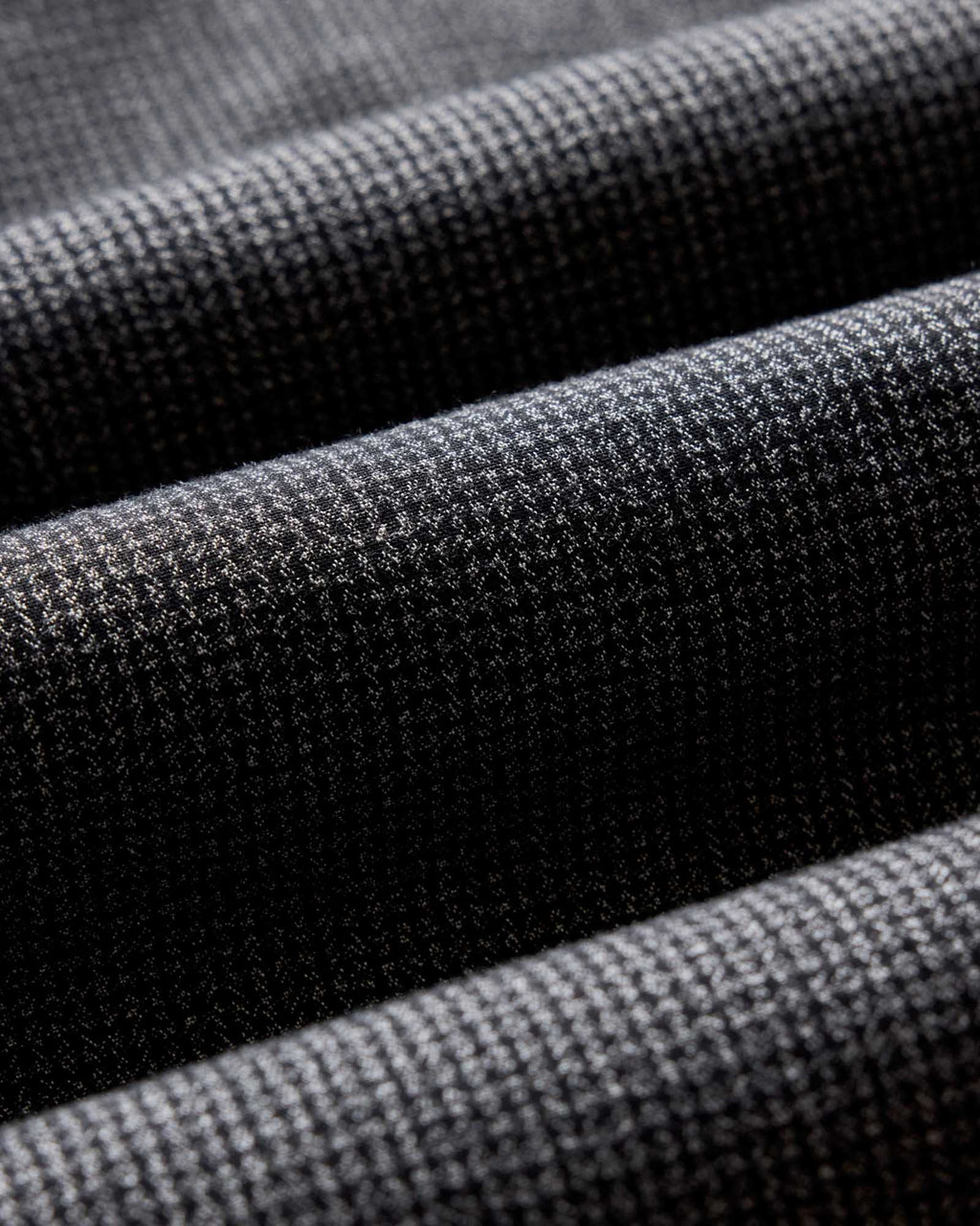 The Jack in Coal Jaspe Check Oxford