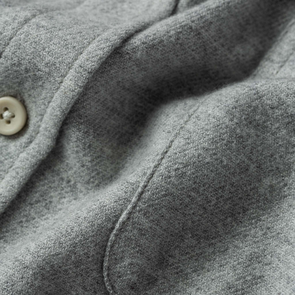 Jacket in Brushed Heather Grey U698