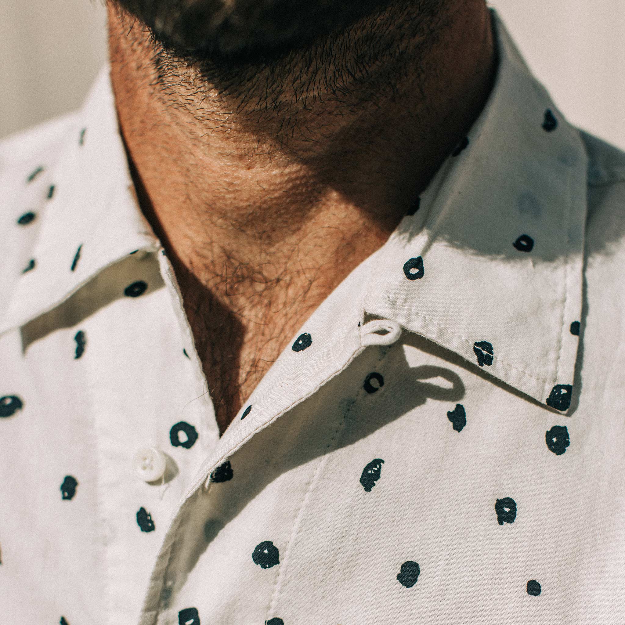The Short Sleeve Hawthorne in Brush Dot