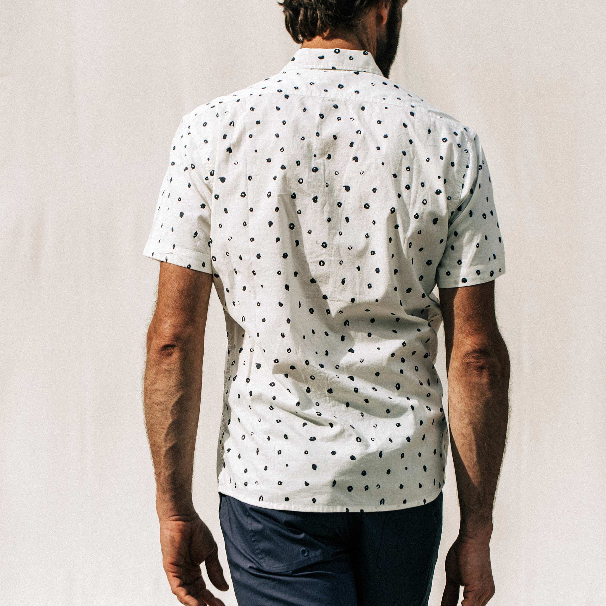 The Short Sleeve Hawthorne in Brush Dot