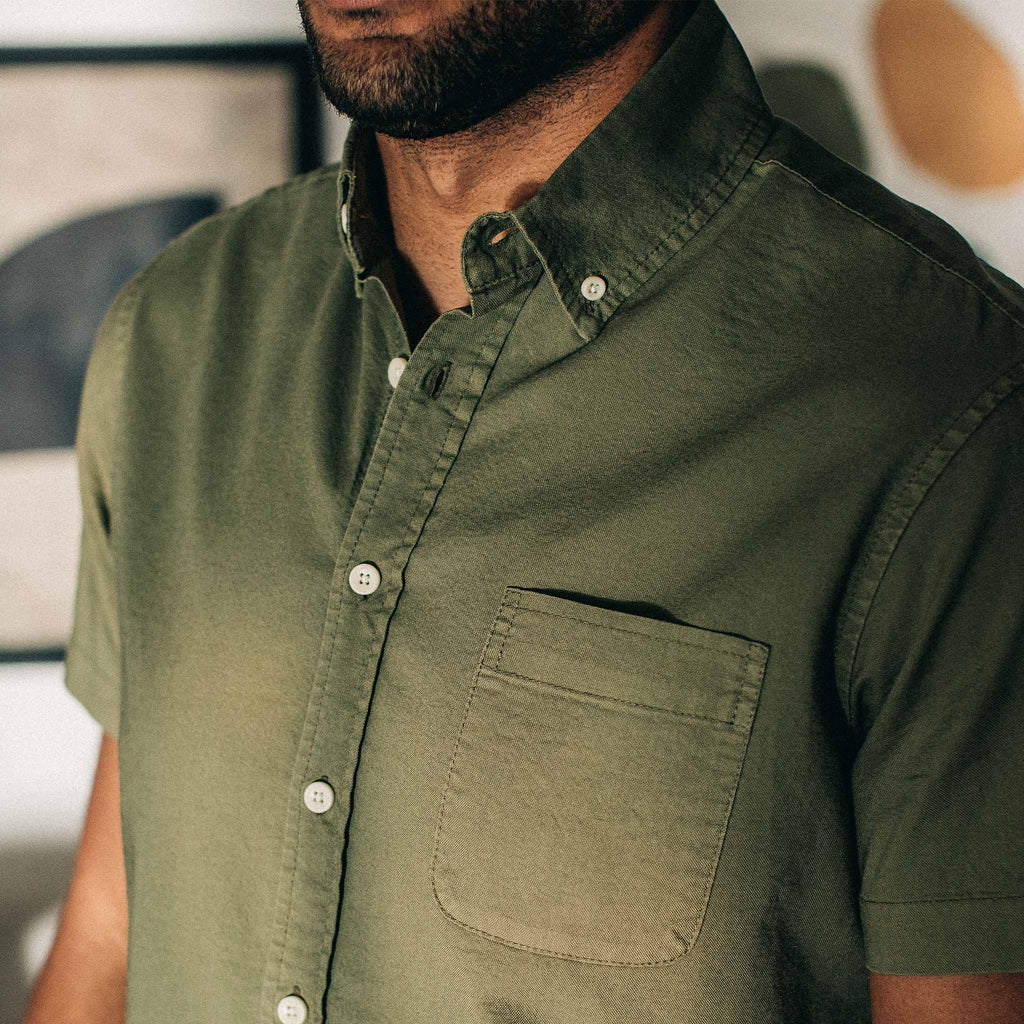 Cactus Oxford Short Sleeve Jack U357385