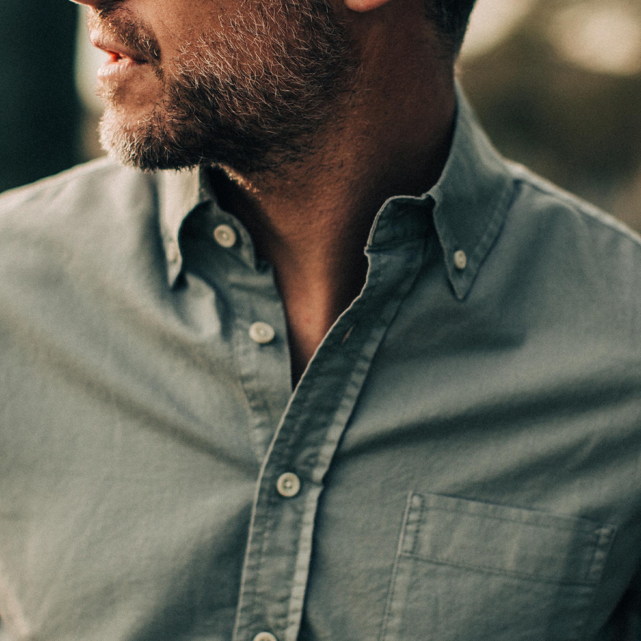 Short Sleeve Jack in Dusk Oxford K851332