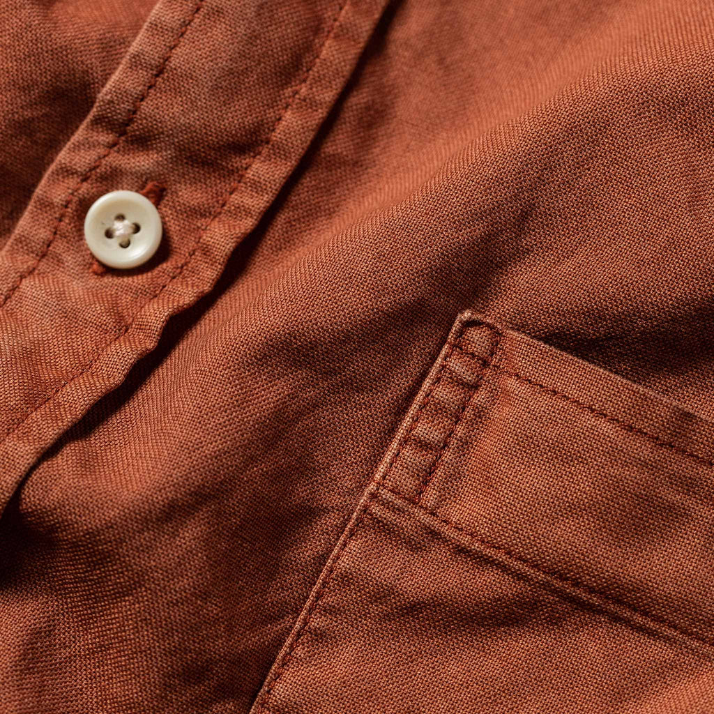 Terracotta Oxford Short Sleeve Jacket S67702