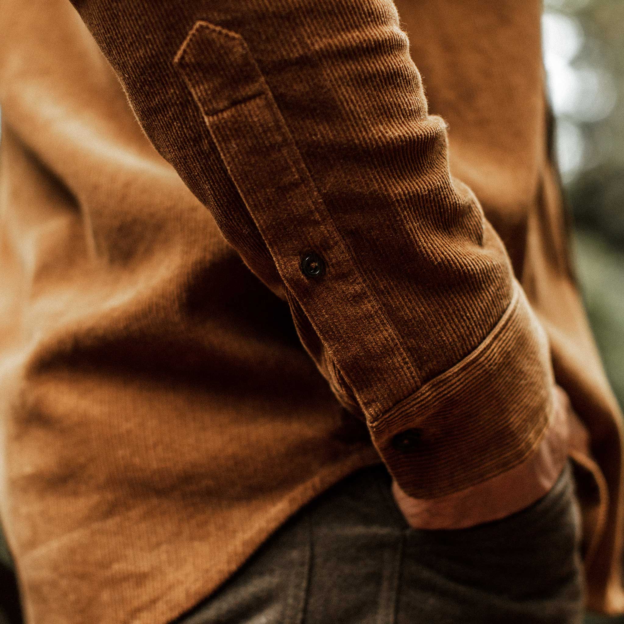 Cinnamon Corduroy Jacket J4012