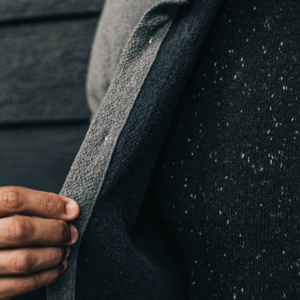 The Jack in Charcoal Double Cloth