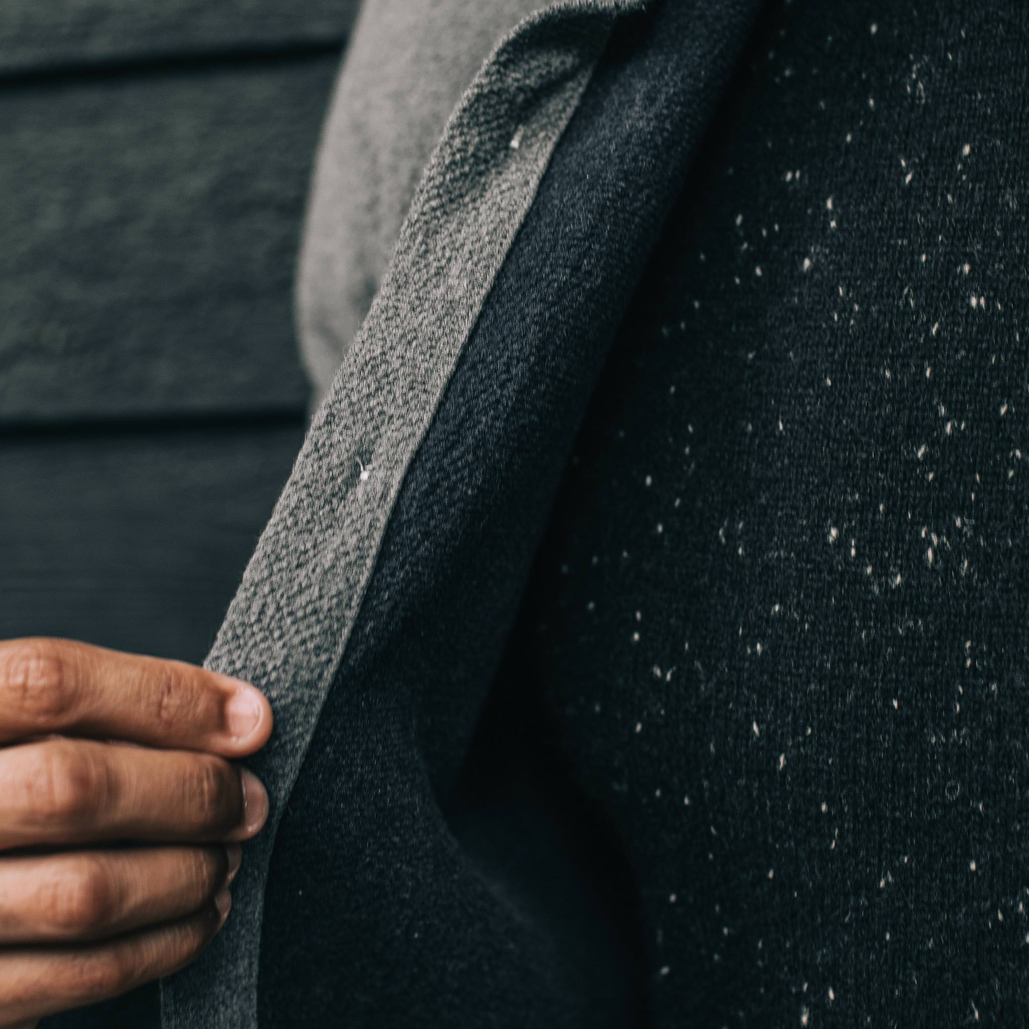 The Jack in Charcoal Double Cloth