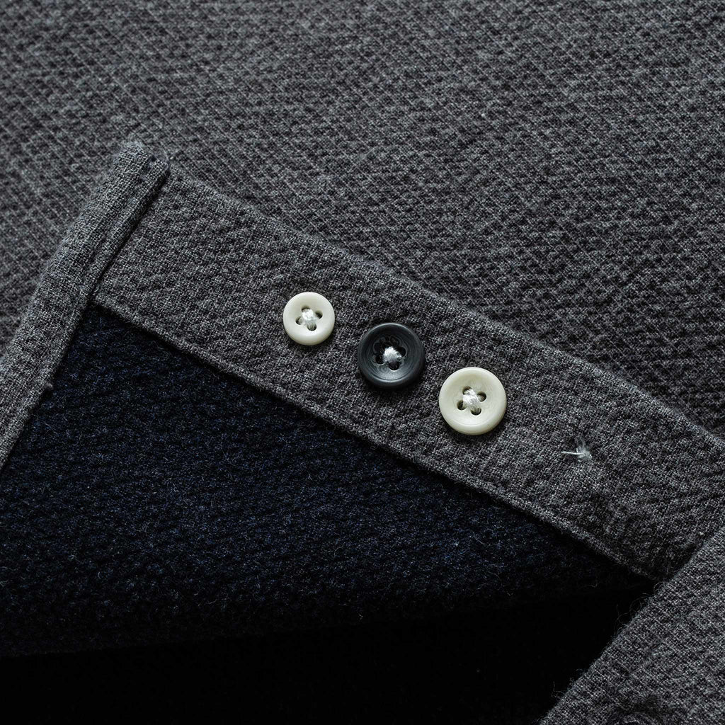 The Jack in Charcoal Double Cloth