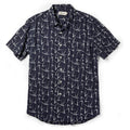 Dark Navy Seagull Short Sleeve Shirt K290375