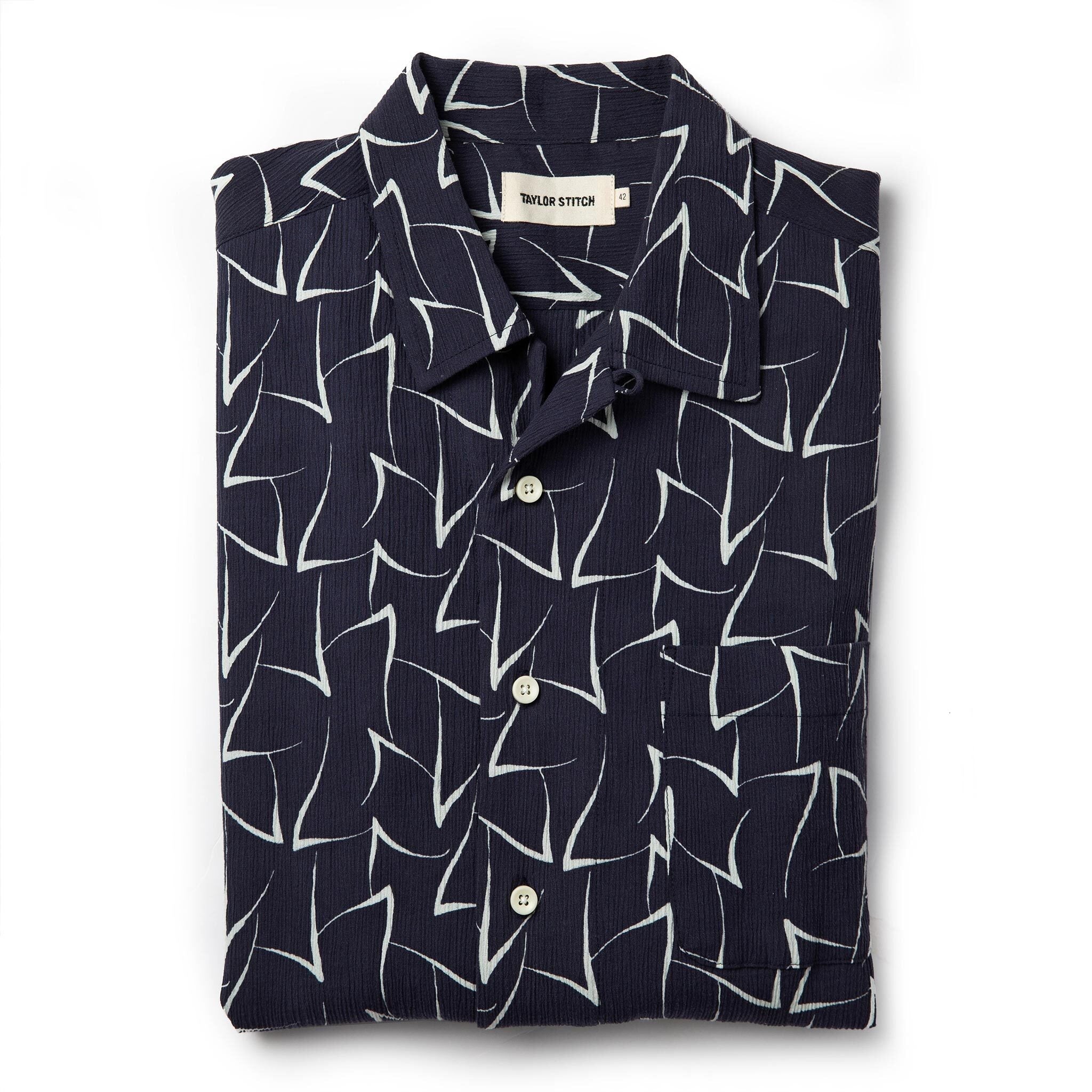 Dark Navy Seagull Short Sleeve Shirt K290375