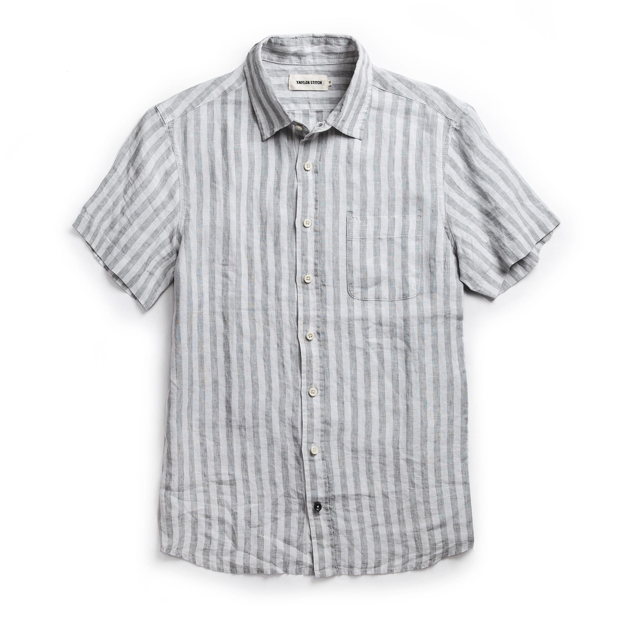 Grey Stripe Short Sleeve Shirt R708521