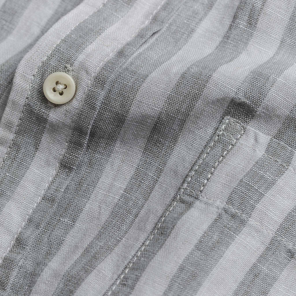 Grey Stripe Short Sleeve Shirt R708521