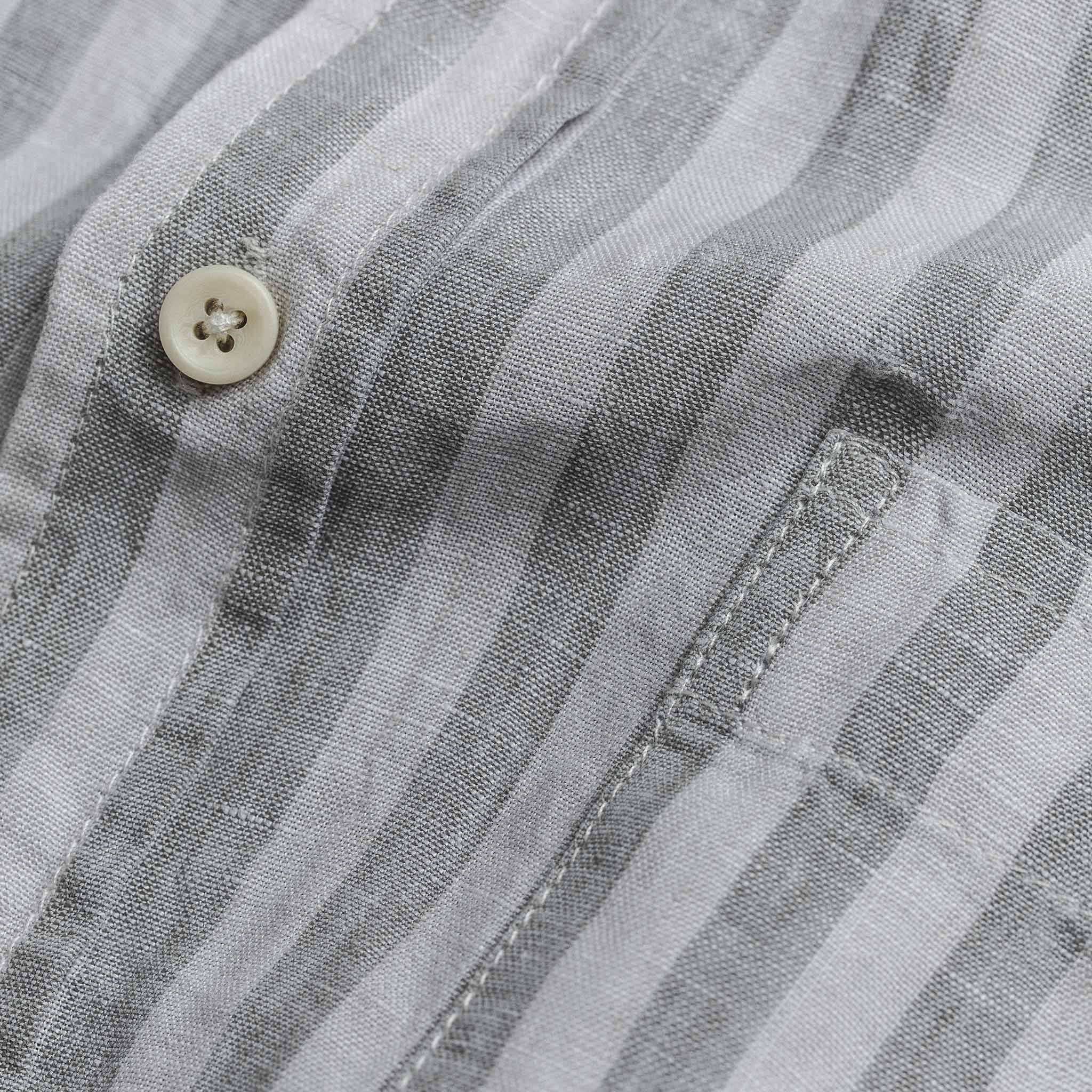 Grey Stripe Short Sleeve Shirt R708521