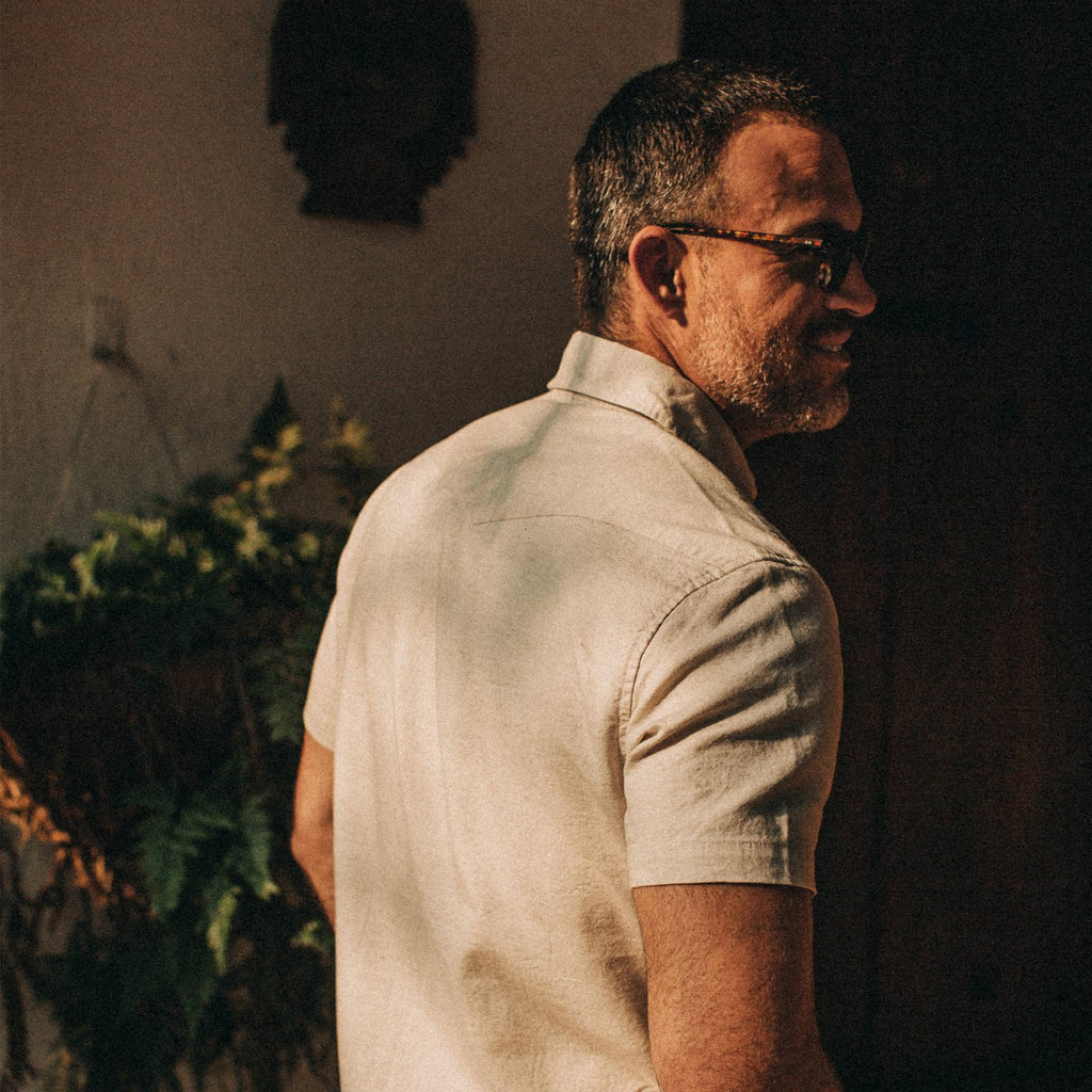The Short Sleeve Western in Natural