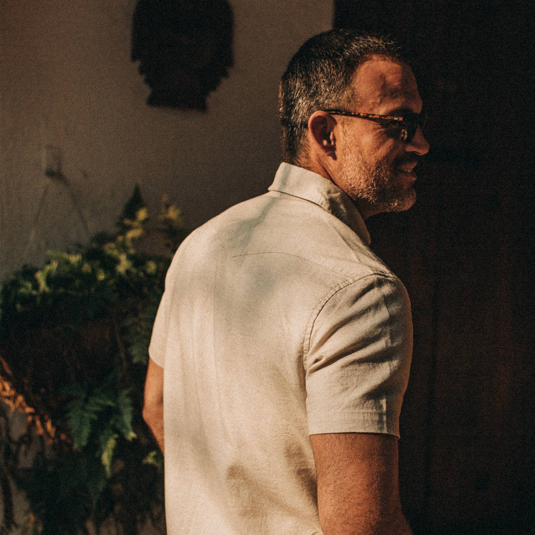 The Short Sleeve Western in Natural