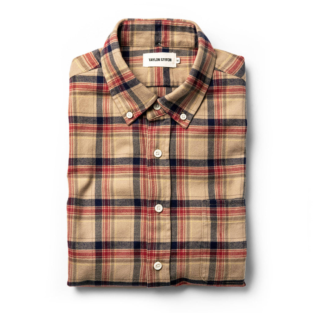 The Jack in Brushed Khaki Plaid