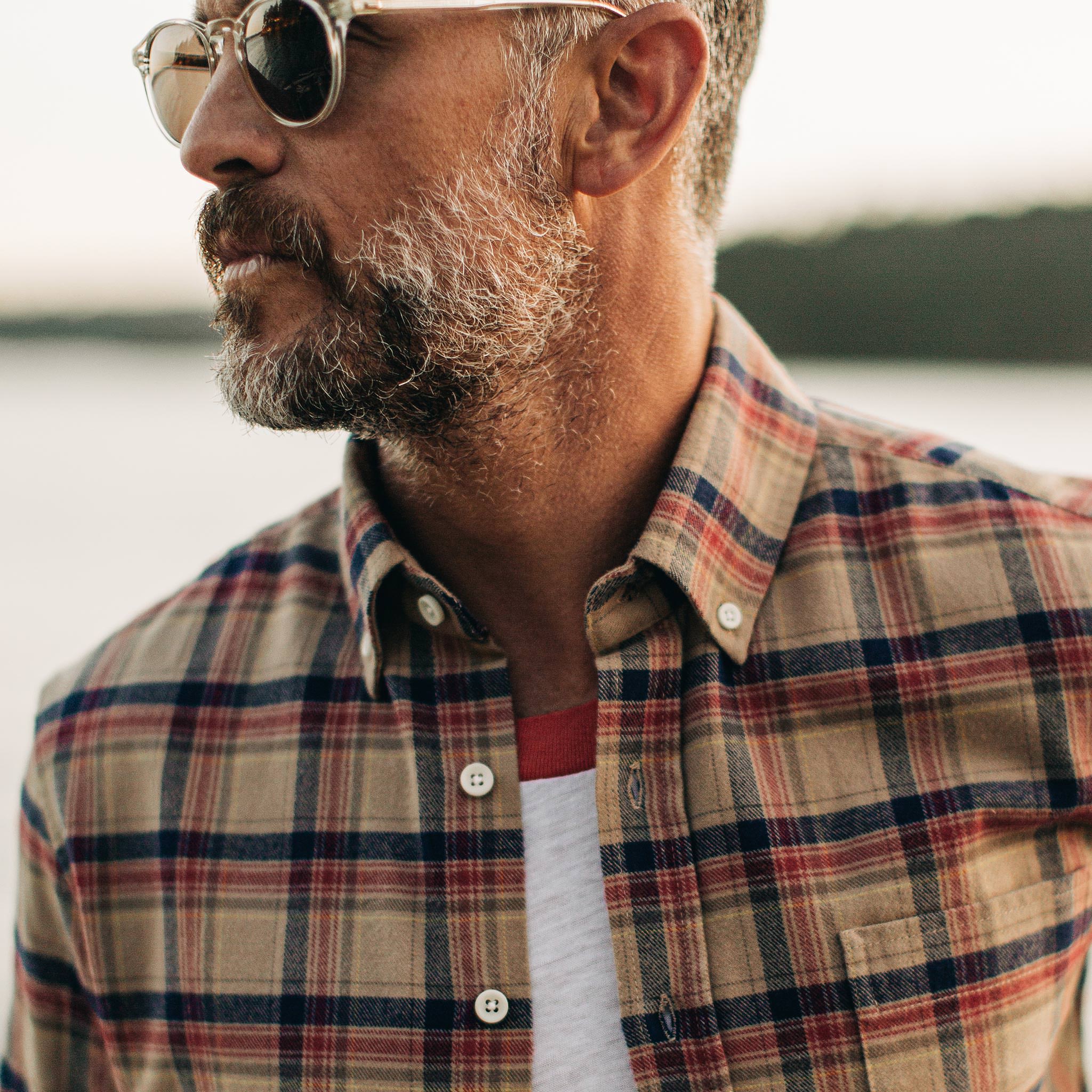 The Jack in Brushed Khaki Plaid