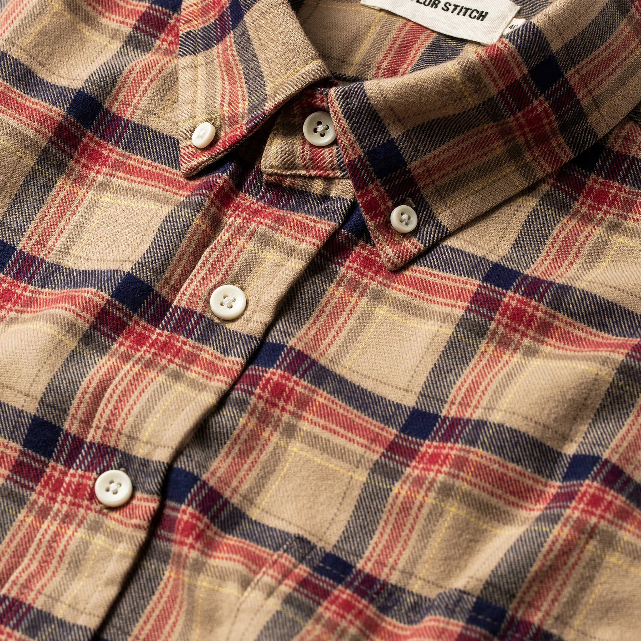 The Jack in Brushed Khaki Plaid