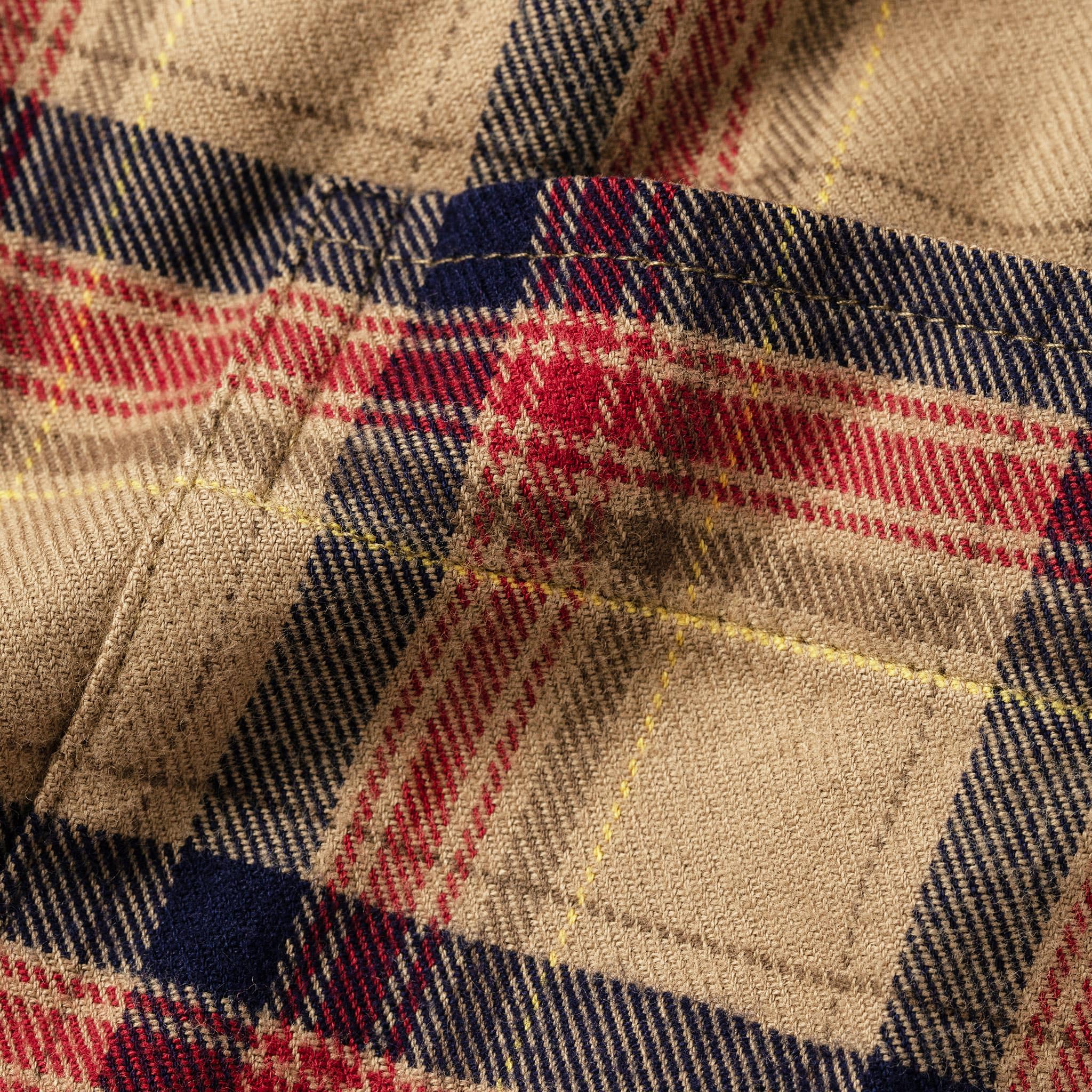 The Jack in Brushed Khaki Plaid