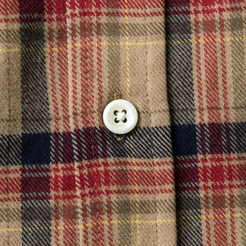 The Jack in Brushed Khaki Plaid