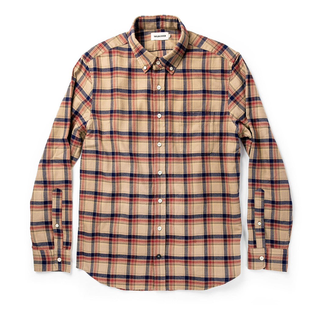 The Jack in Brushed Khaki Plaid