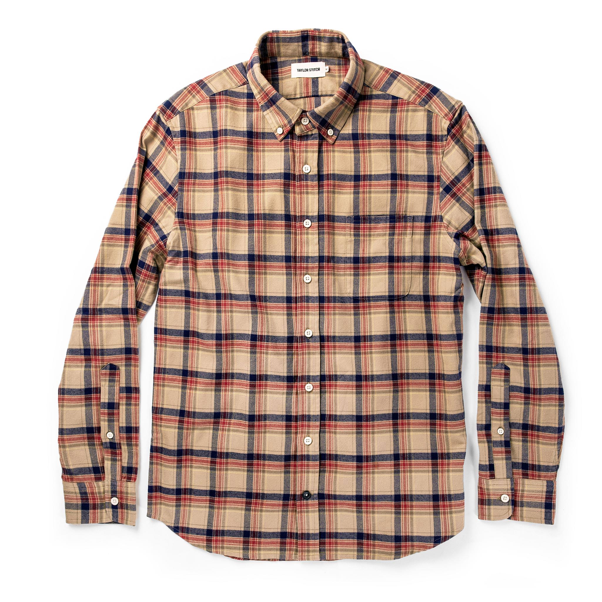 The Jack in Brushed Khaki Plaid