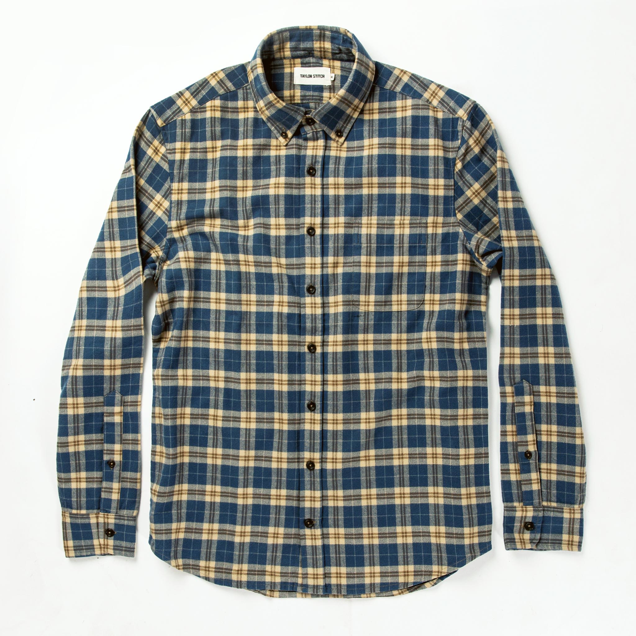 The Jack in Brushed Navy Plaid
