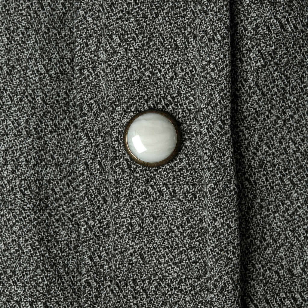 The Western Shirt in Olive Melange