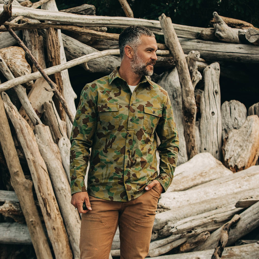 The Yosemite Shirt in Arid Camo