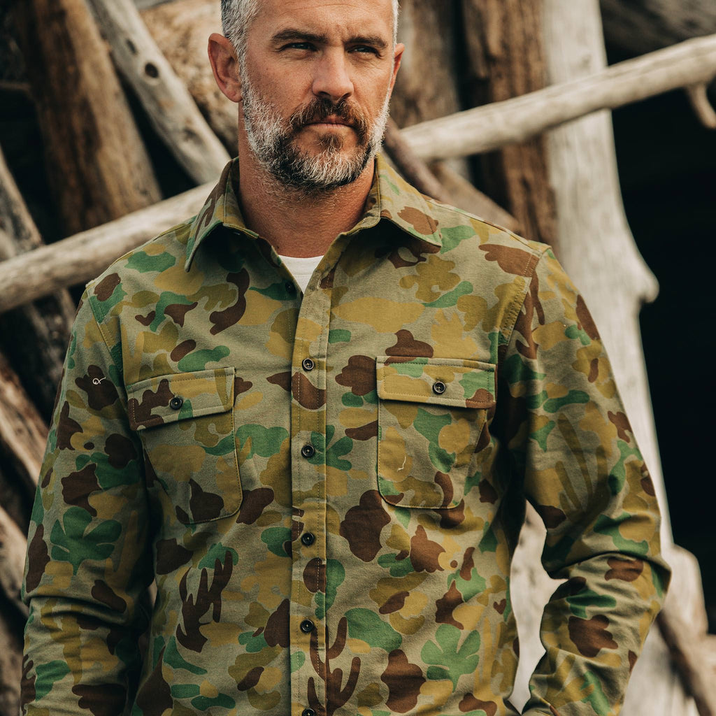 The Yosemite Shirt in Arid Camo