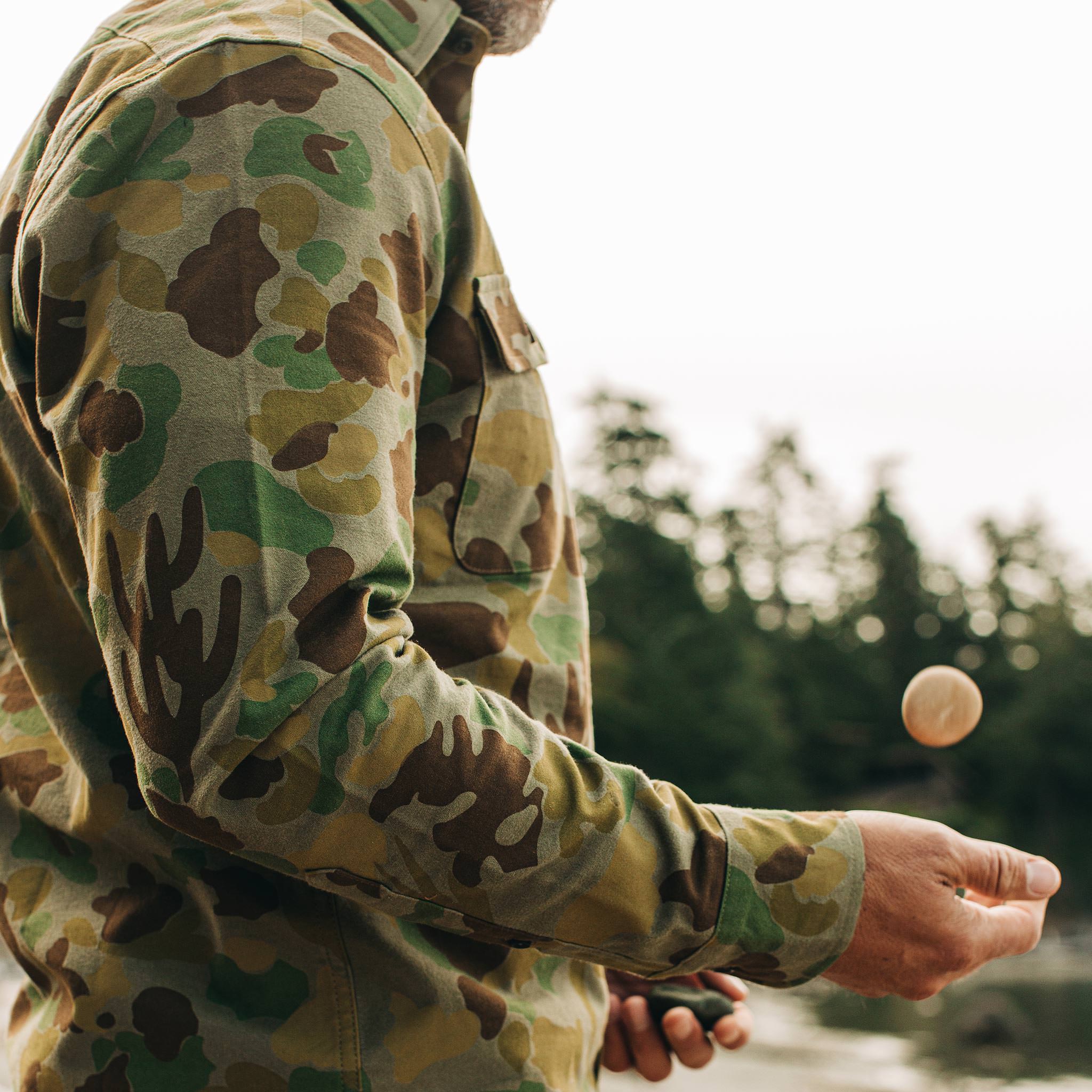 The Yosemite Shirt in Arid Camo