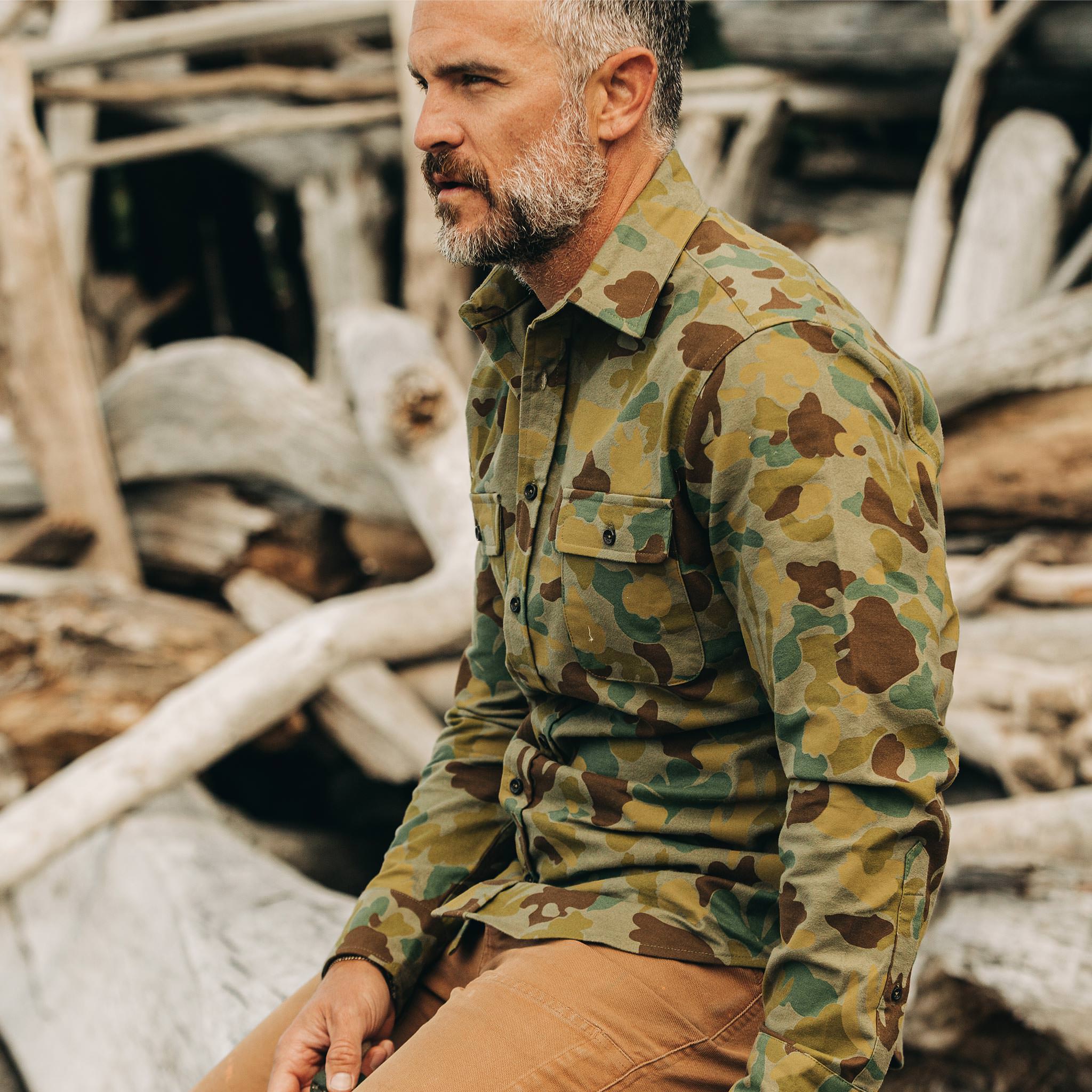 The Yosemite Shirt in Arid Camo