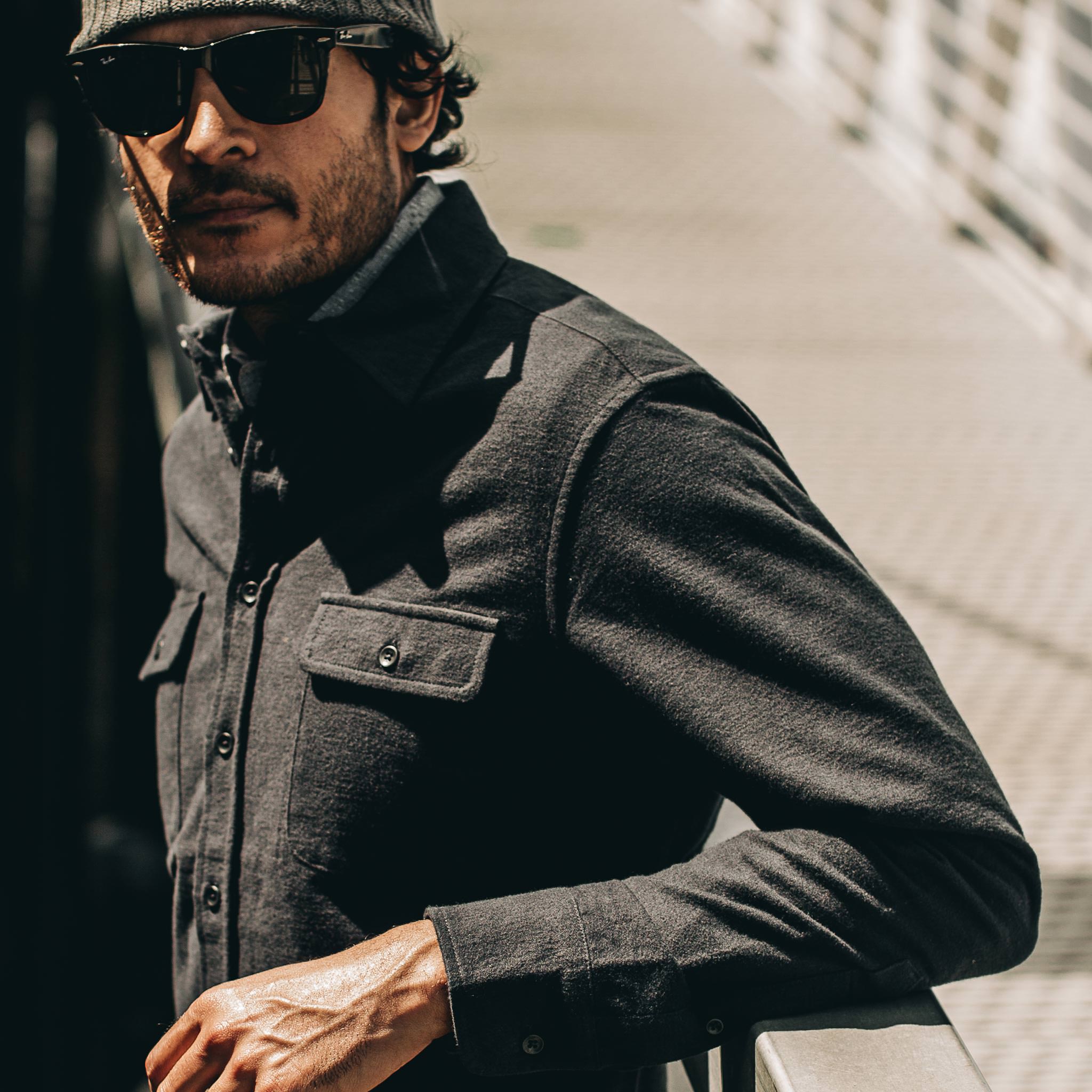 The Yosemite Shirt in Black