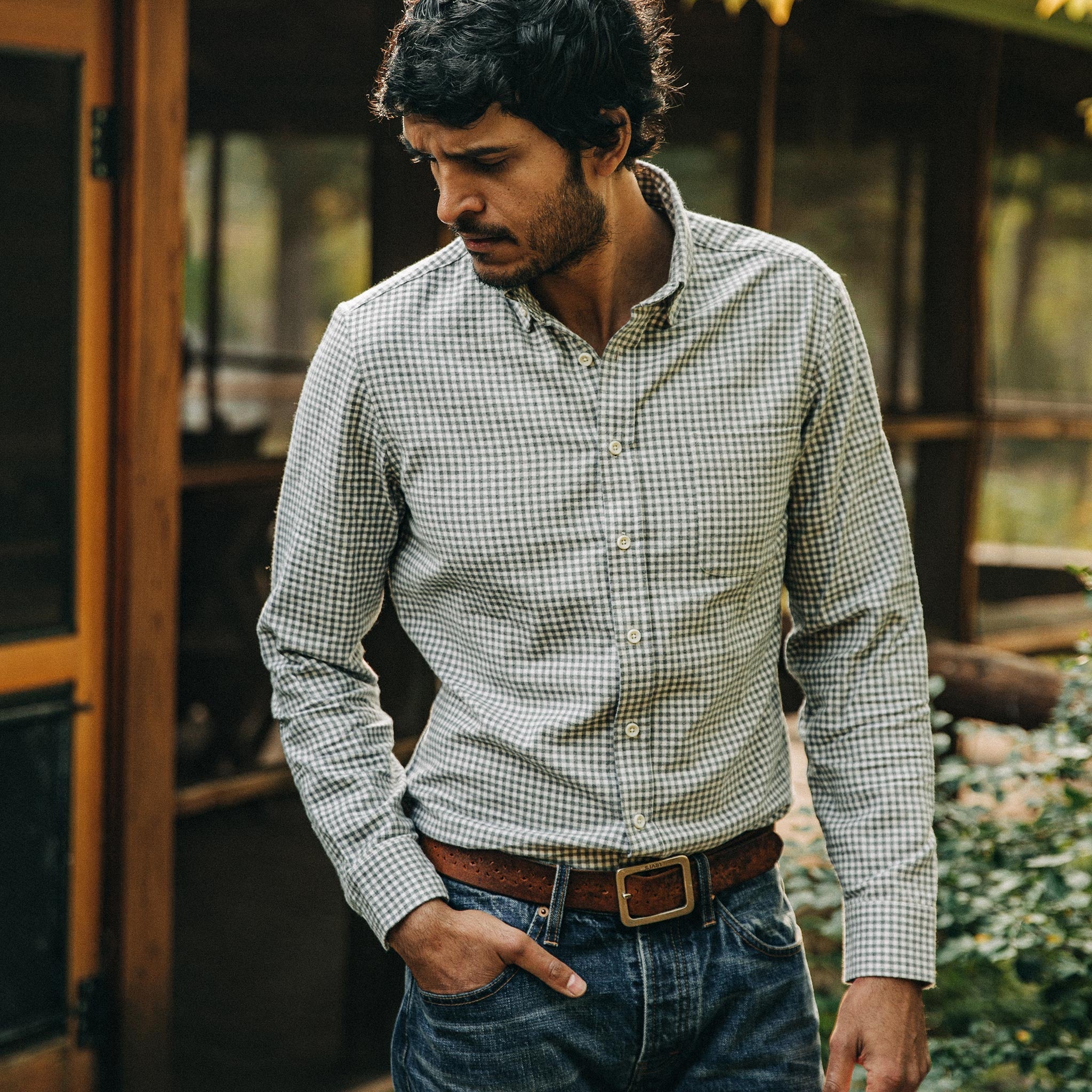 Brushed Ash Gingham Jack L799
