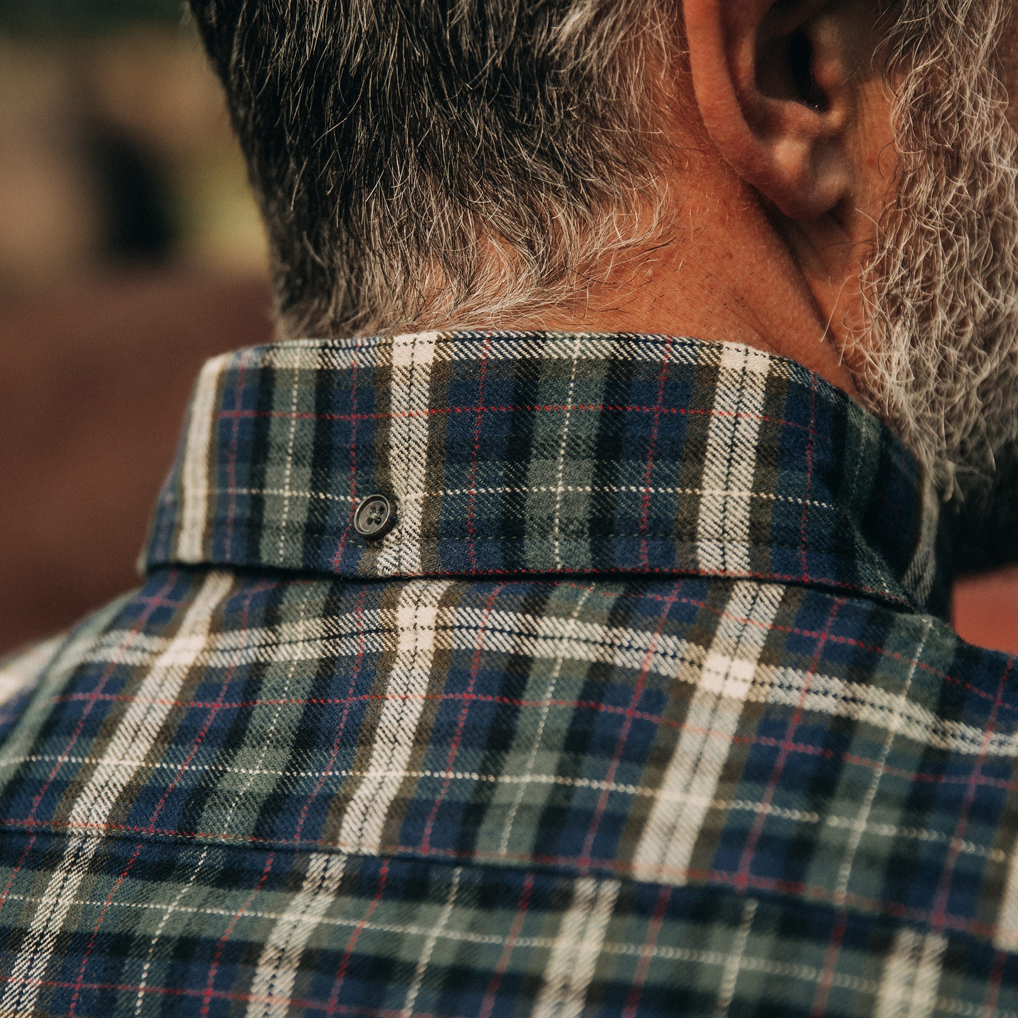 The Jack in Brushed Green Plaid