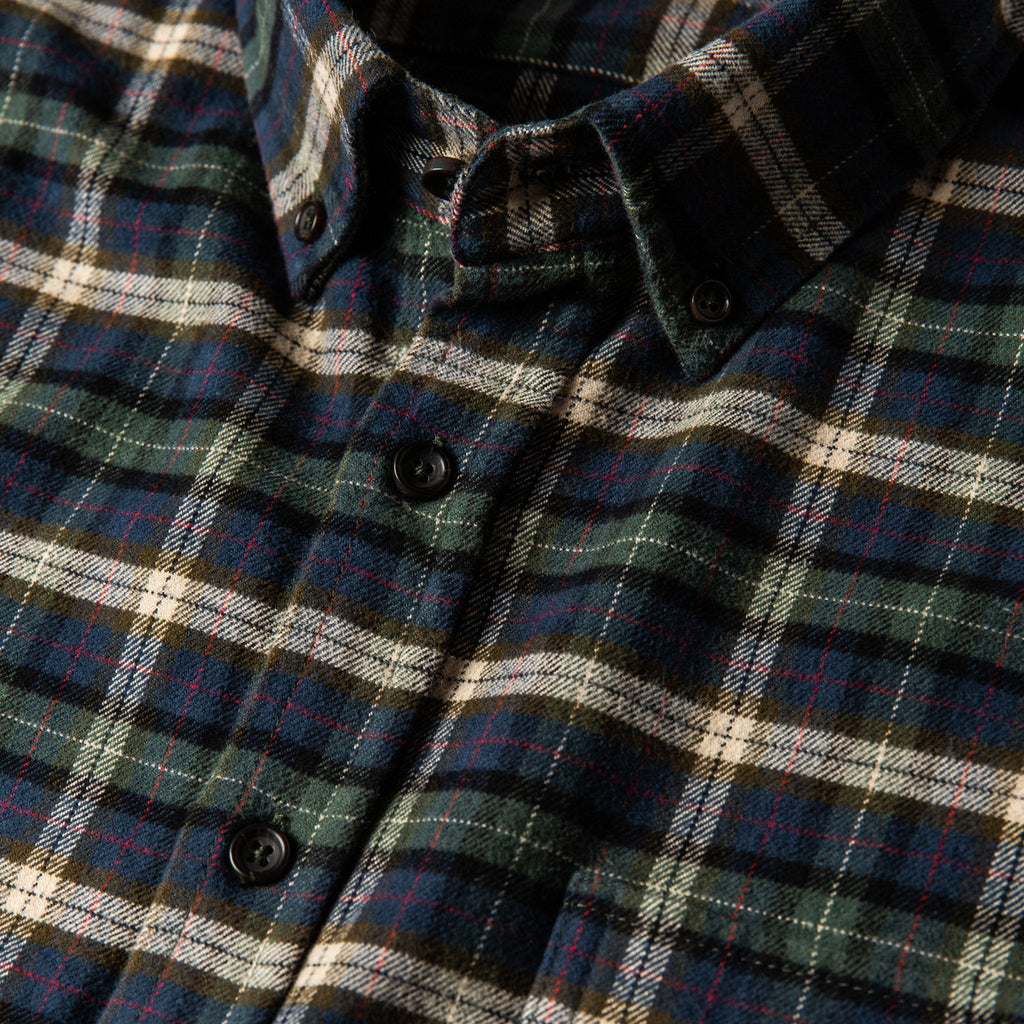 The Jack in Brushed Green Plaid