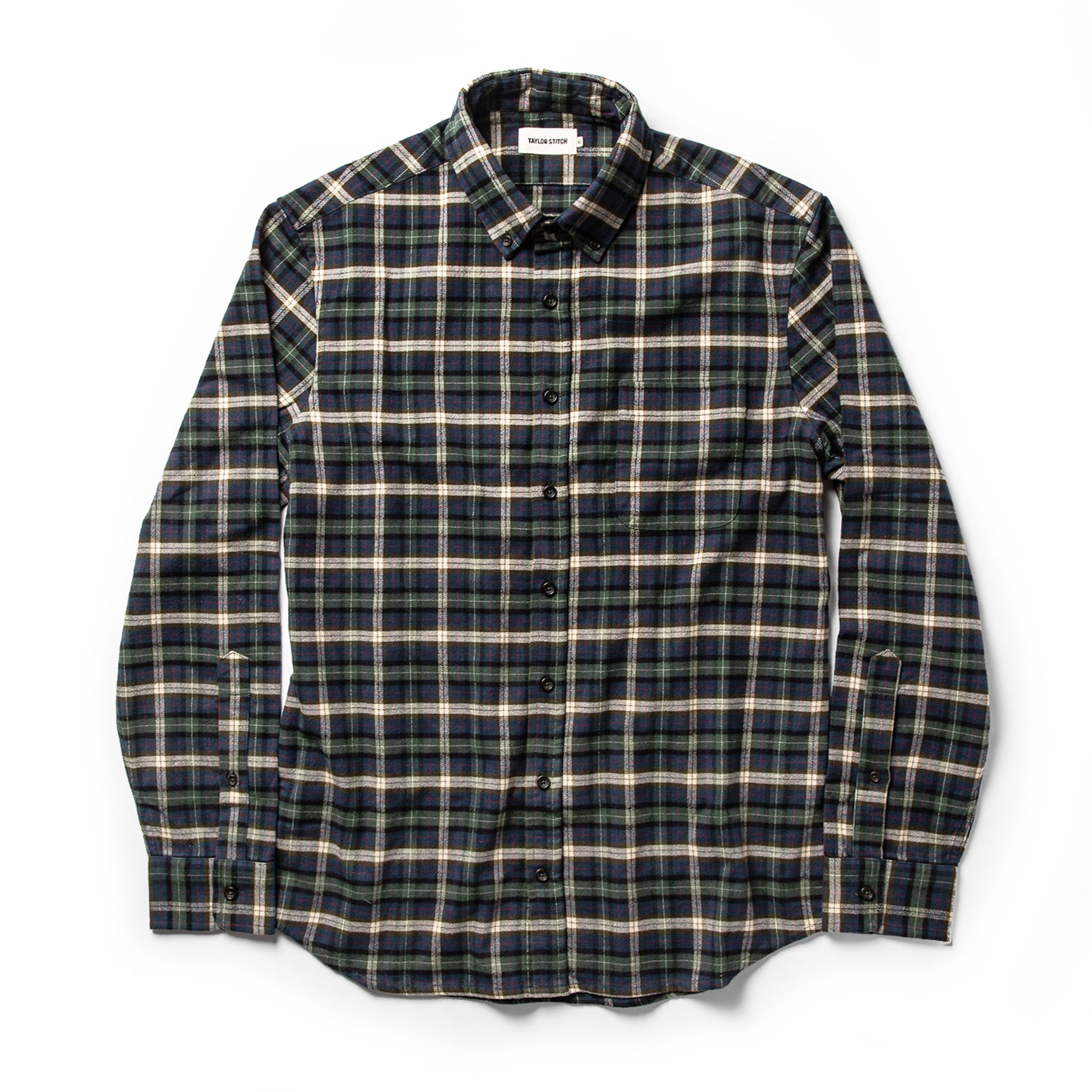 The Jack in Brushed Green Plaid