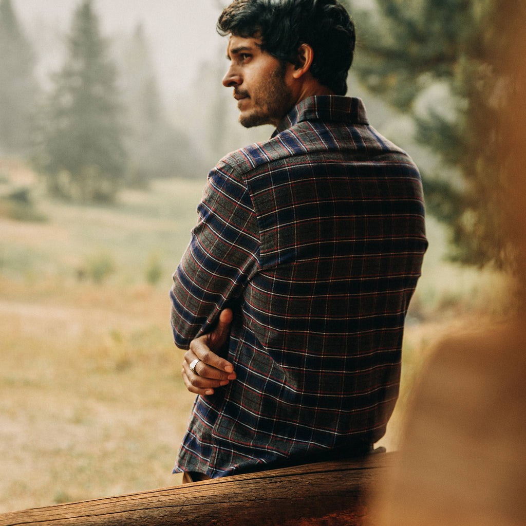 Brushed Grey Plaid Jack P58072