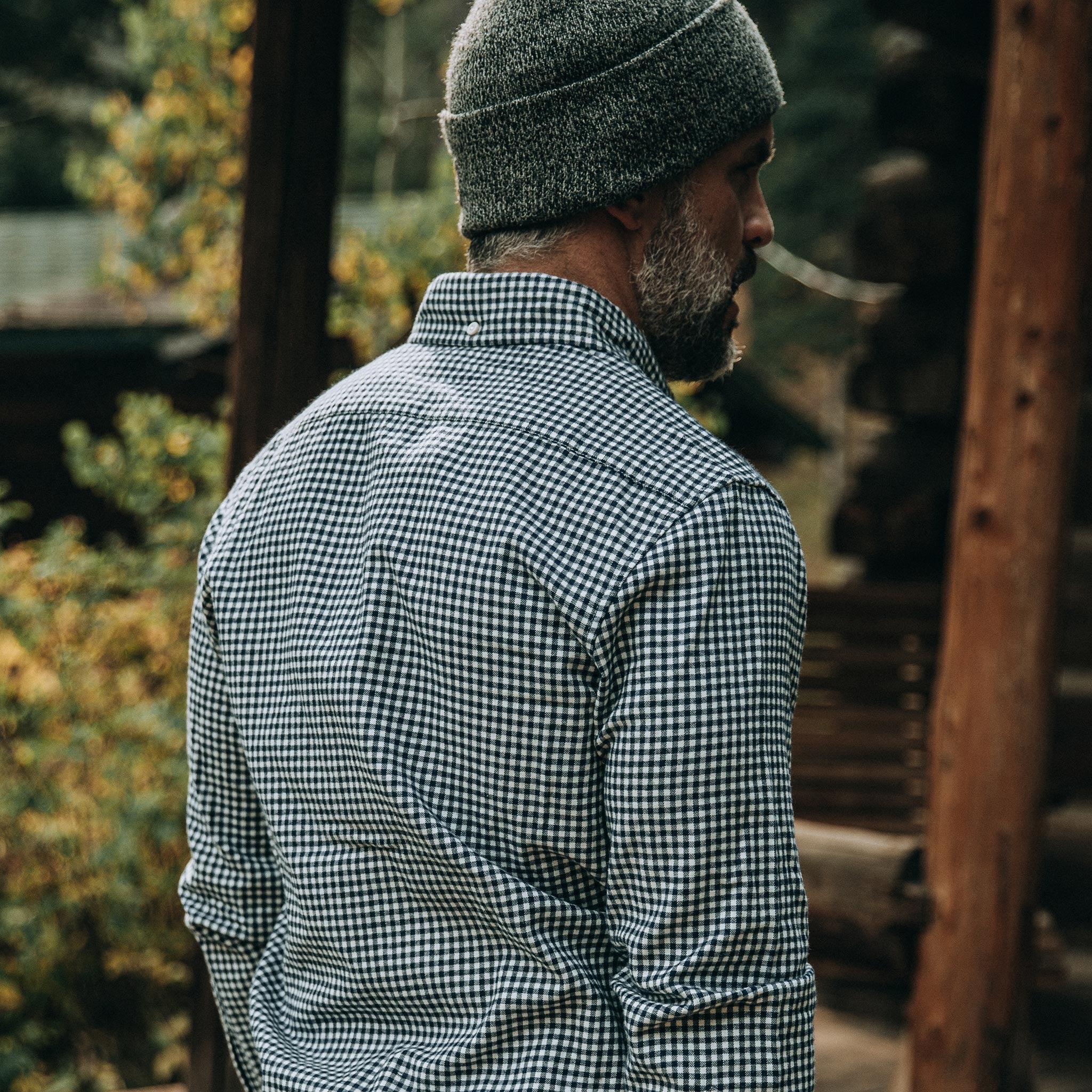 Brushed Navy Gingham Jack W778087