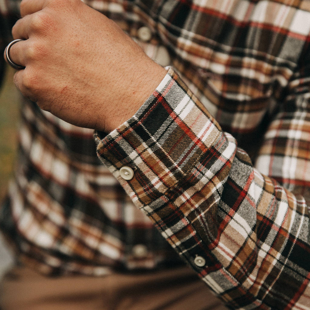 Brushed Wheat Plaid Jack D79031