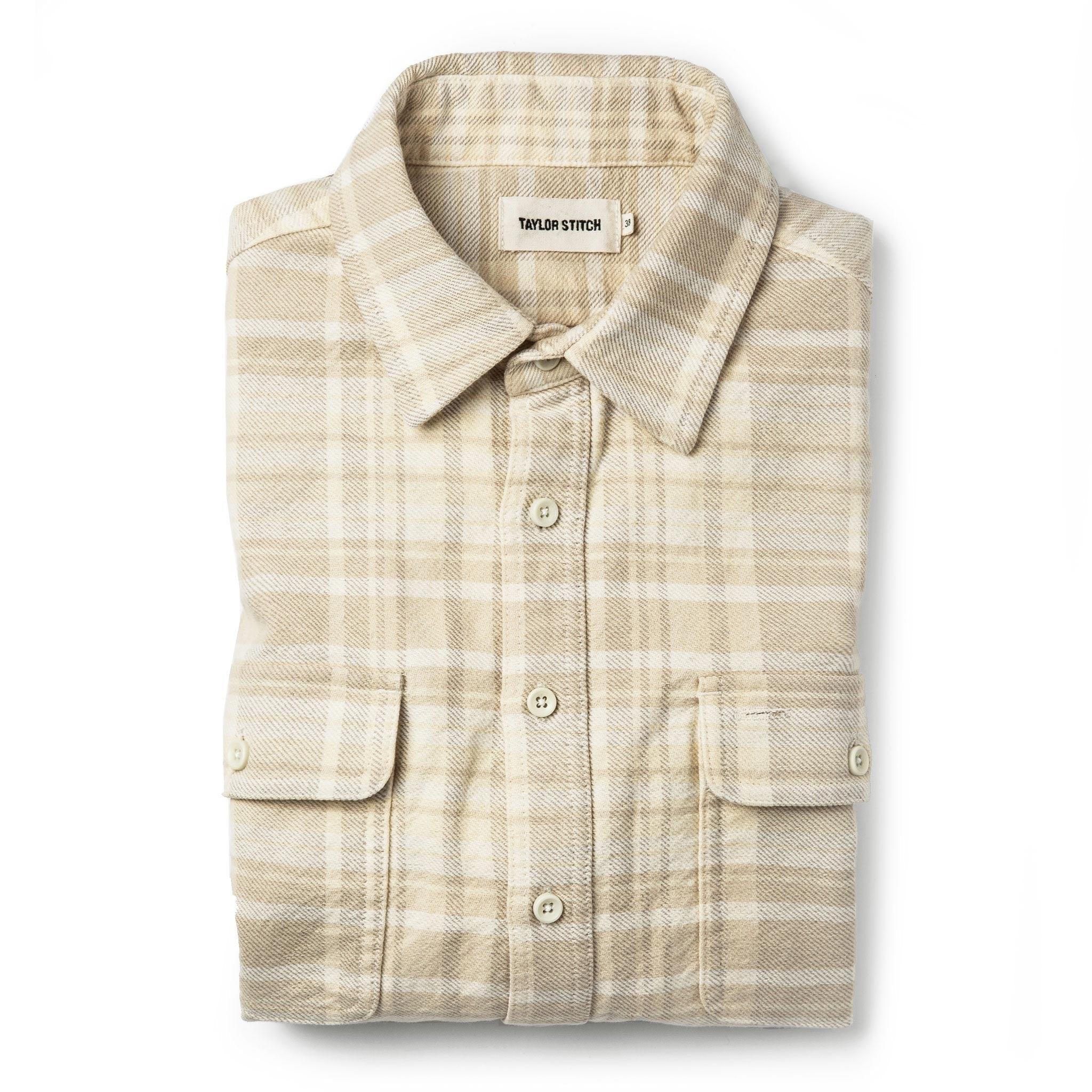Sand Plaid Shirt G599185
