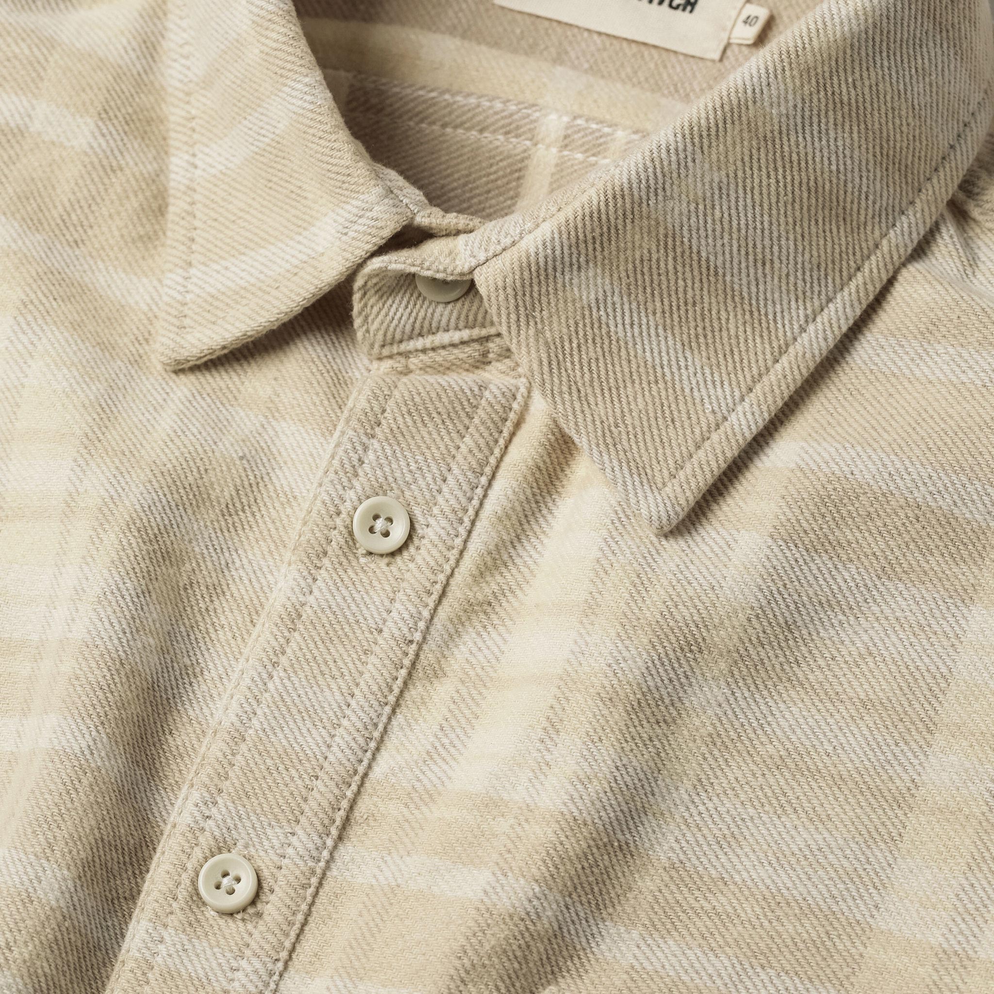 Sand Plaid Shirt G599185
