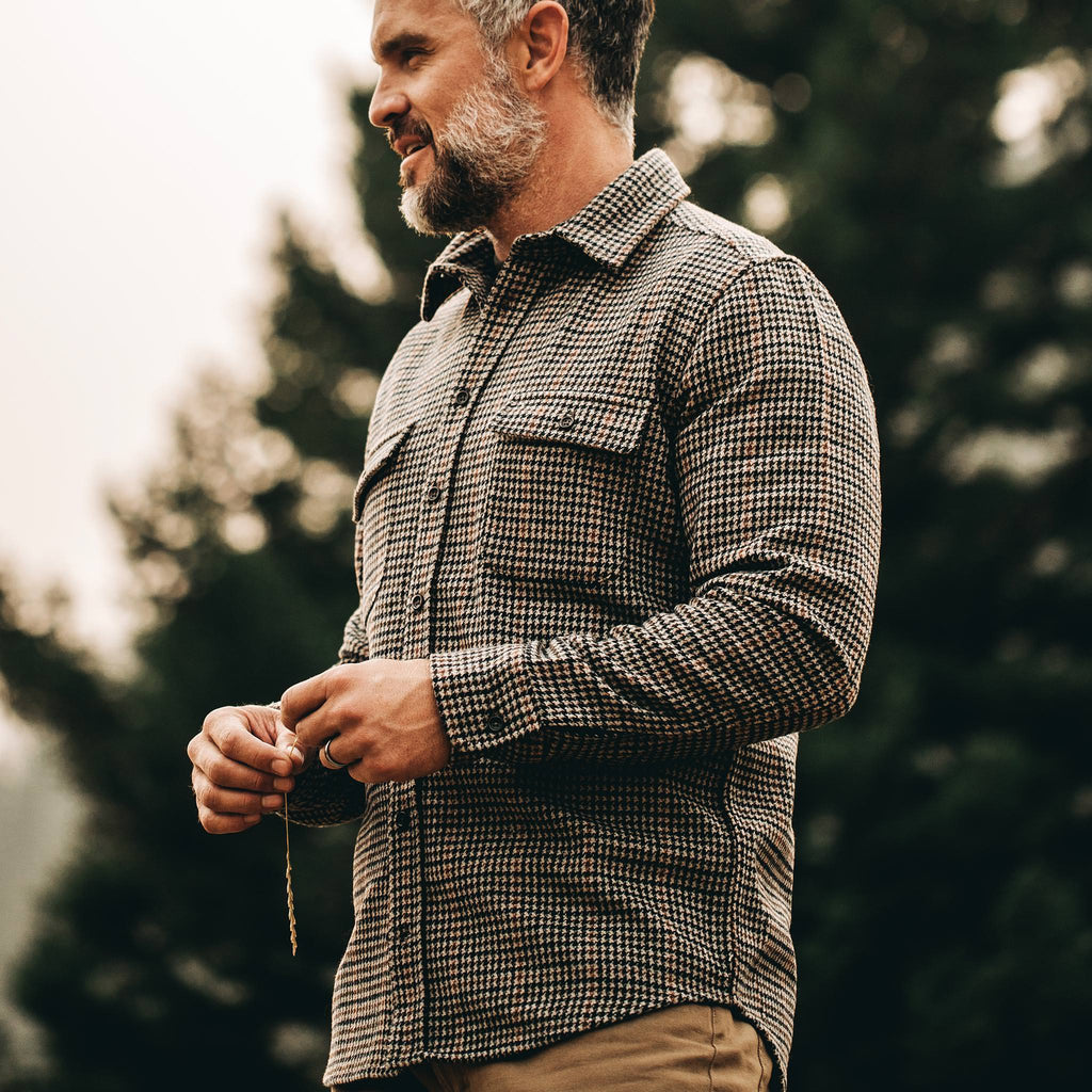 The Leeward Shirt in Houndstooth