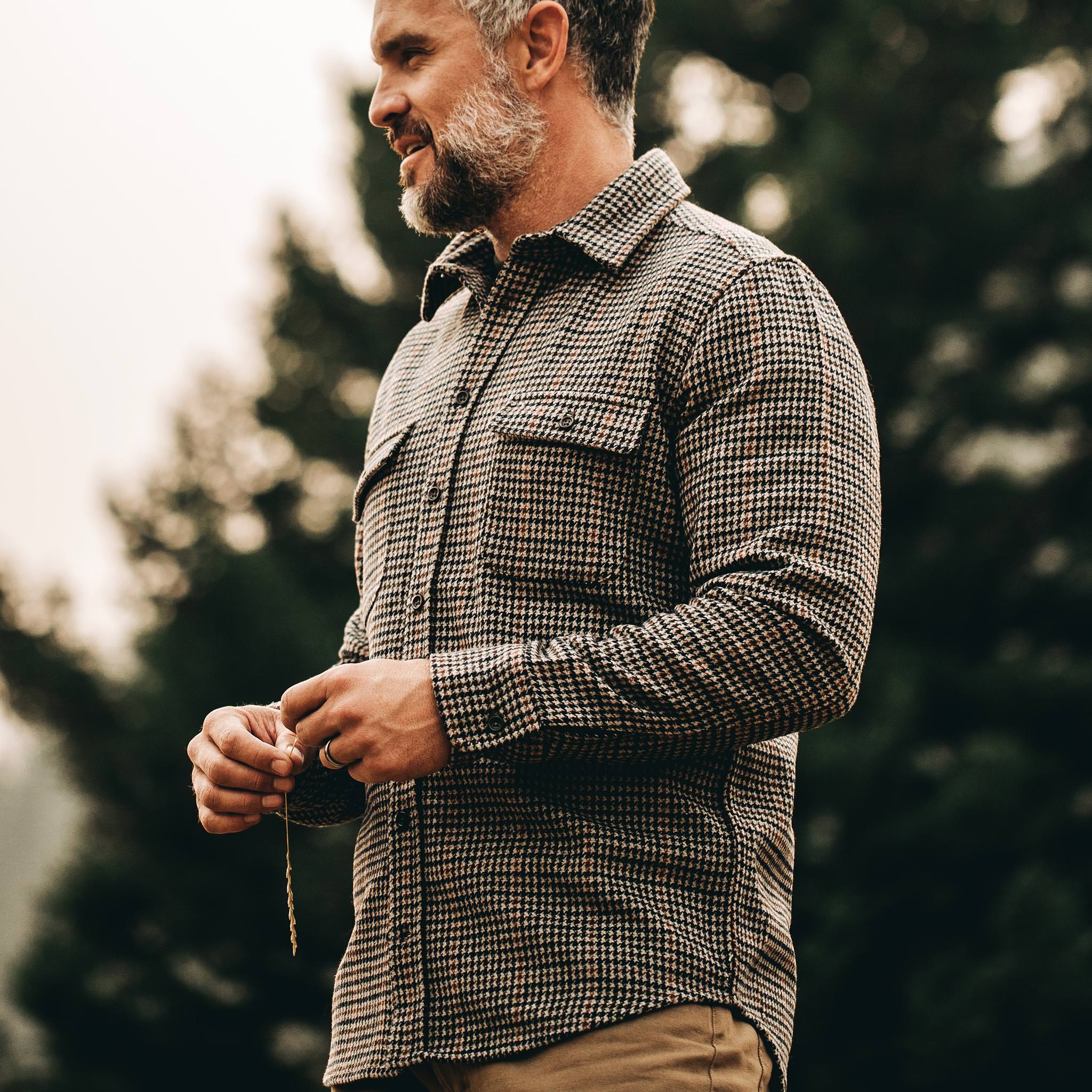 The Leeward Shirt in Houndstooth