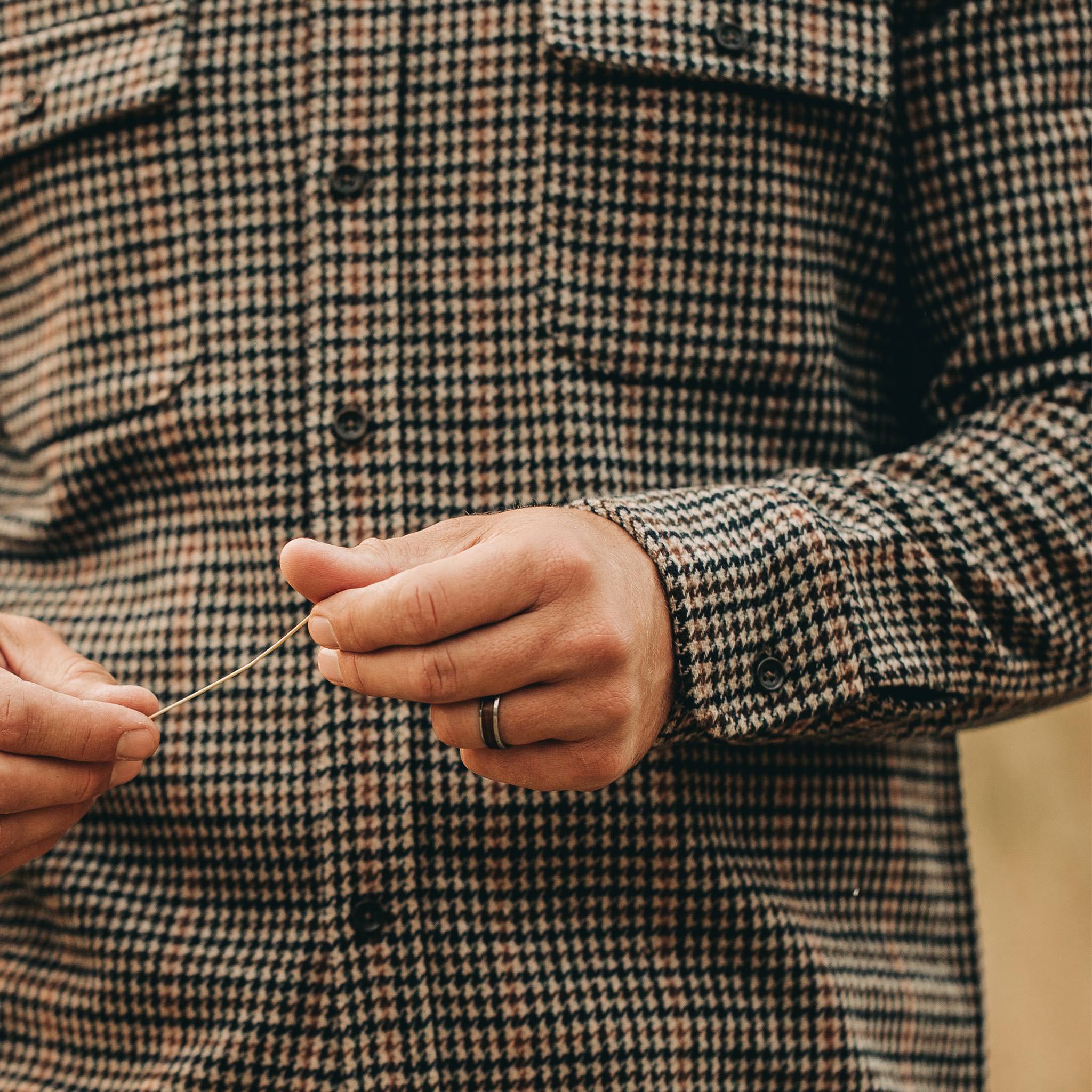 The Leeward Shirt in Houndstooth
