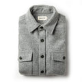Shirt Jacket in Ash Donegal S6501
